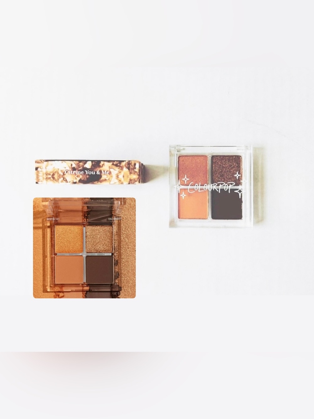 Colourpop Citrine You And Me Eyeshadow Quad